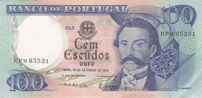 100 Escudos 20.9.1978